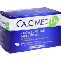 Hermes Arzneimittel Calcimed D3 600 mg/400 I.E. Kautabletten
