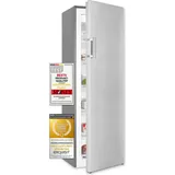 GGV Exquisit Exquisit Gefrierschrank GS5271-NF-H-010D inoxlook | No Frost | Nutzinhalt: 194 L | Temperaturregelung | Alarm