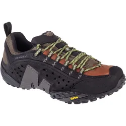 Trekkingschuhe Herren Intercept SCHWARZ|SCHWARZ|olivgrün 44.5