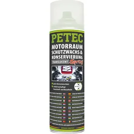Petec Motorschutzwachs transparent 2 St. 0,5 l