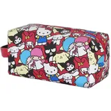Karactermania Sanrio Hello Kitty Friends-Plus Brick Reise-Kosmetiktasche, Mehrfarbig, 27 x 13 cm
