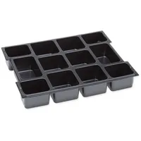 BS Systems Kleinteileeinsatz L-BOXX® LB 102 B404xT312xH61mm Polystyrol m.12 Mulden