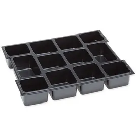 BS Systems Kleinteileeinsatz L-BOXX® LB 102 B404xT312xH61mm Polystyrol m.12 Mulden