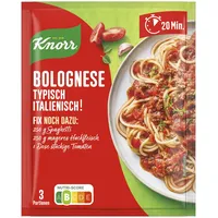 Knorr Fix Würzmischung Bolognese Typisch Italienisch! für ein leckeres Nudelgericht ohne geschmacksverstärkende Zusatzstoffe 42 g 1 Stück