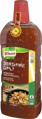 Knorr Chili Knoblauch Sauce Sunshine Chili, 1,2 kg(1,21 l)