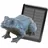 HEISSNER Teichfigur Frosch mit Teichpumpe 250 l/h