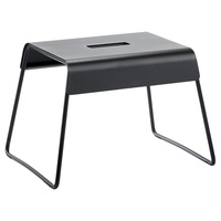 ZONE Denmark A-Stool, Hocker aus Stahl, Schwarz