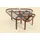 aea Designer Dreieckige Sofatische Braun Holz 95 x 45 cm