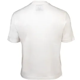 Armani Exchange AX ARMANI EXCHANGE Herren T-Shirt - Rundhals, Kurzarm, Logo Stickerei, Baumwolle Weiß L