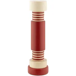 Alessi - Pfeffermühle MP0215, natur / rot