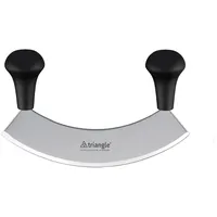 Triangle Wiegemesser 18 cm schwarz/silber