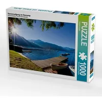 Calvendo Sonnenaufgang am Seecamp (Puzzle)