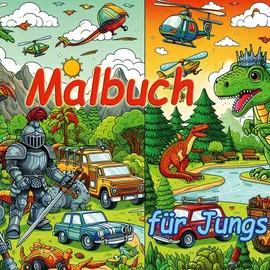 Tolino media Malbuch für Jungs