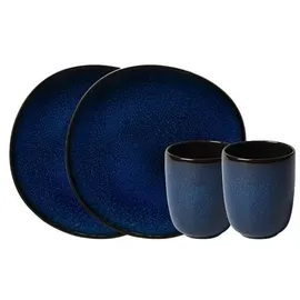 Villeroy & Boch Frühstücks-Set, 4-teilig, für 2 Personen