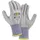 teXXor® Schnittschutz-strickhandschuhe Cut C ohne Beschicht., Grau-meliert/blau