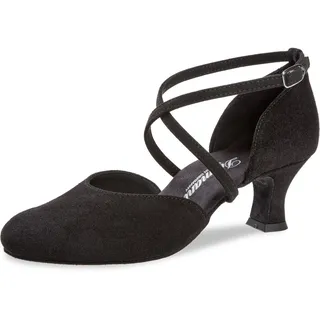 Diamant Damen 048-113-001 Tanzschuhe, Schwarz, 37.5 EU Weit