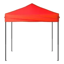 vidaXL Partezelt Faltbar 2 x 2 m Rot