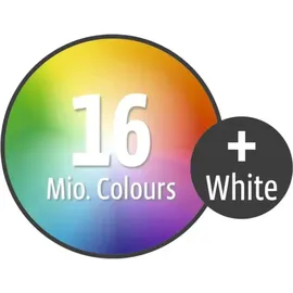 Hama E27 8,5W Intelligente Glühbirne, - White