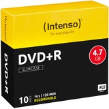 Intenso DVD+R 4.7GB 16x 10er Slimcase