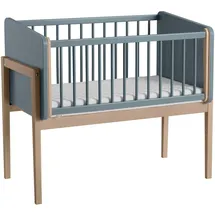 Paidi Beistellbett Little Cloud 50 x 89 cm Dekor Mattblau