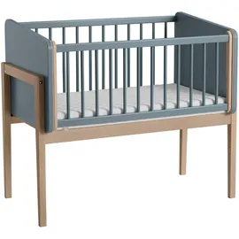 Paidi Beistellbett Little Cloud 50 x 89 cm Dekor Mattblau