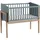 Paidi Beistellbett Little Cloud 50 x 89 cm Dekor Mattblau