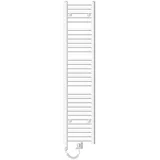 luxebath ECD Germany Badheizkörper Elektrisch mit Heizstab 1200W 300x1800 mm Weiß Gerade
