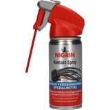 NIGRIN Kontakt-Spray für Elektronik, zur Reinigung und Schutz von elektronischen Kontakten, 100 ml,