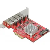 DeLock 90481 PCI-Express Karte USB-A USB 10 Gbps (USB 3.2 Gen 2)