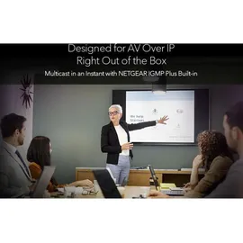Netgear AV Line M4250-9G1F-PoE+