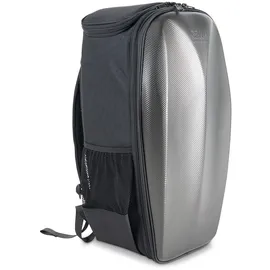 Gewa Space Bag Titanium - Trompetenkoffer/Rucksack - Für 2 Trompeten oder 1 Flügelhorn - Polycarbonat Außendeckel - Ergonomische Rückseite - Zubehörfächer
