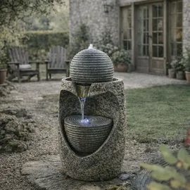 k√ñhko Gartenbrunnen Steinquell Aura