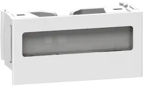 Schneider Electric ISM10920P Optiline 45/Unica Beschriftung Schriftfeldeld weiss - 10 Stück