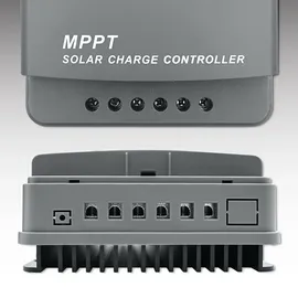 Qoltec Laderegler, Solarregler MPPT mit Temp.-Sensor 60A