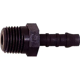 Riegler Gerader Einschraubstutzen, R 3/8 a., für Schlauch LW 8 mm, PA 6