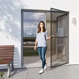 powertec Insektenschutz -Tür 100x210cm Anthrazit
