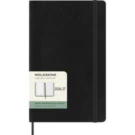Moleskine 18 Monate Wochenkalender A5 Schwarz 2026/2027