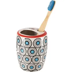 Tranquillo Zahnbürstenhalter Ethno - blau