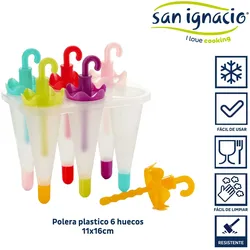 San Ignacio LEKNES - Eis am Stiel Formen 11 x 16cm