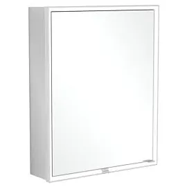 Villeroy & Boch My View Now Einbau 60 cm aluminium LED-Beleuchtung smarthome fähig Türanschlag links