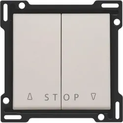 Niko Züblin 102-65918 Abdeckung für Doppel Rollladentaster zur elektronischen Bedienung 10265918