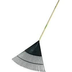 Kunststoff-Laubbesen Maxi 68126 - schwarz