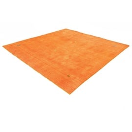 morgenland Wollteppich »Gabbeh Teppich Agra«, quadratisch, orange
