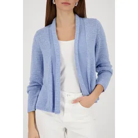 Monari Jacke Stricküberwurf Basic Blau XXL
