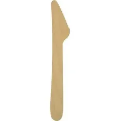 Messer Pure, 16,5cm, Pck=100St, 18200, Holz