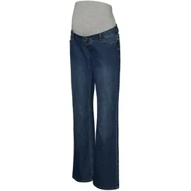 MAMA LICIOUS Mamalicious FLARED JEANS »Mledina« - Damen, - Gr. 30/32 - dunkelblau