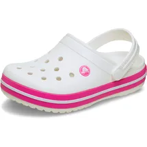 Crocs Toddler Crocband Clog White/Pink Crush 28,5