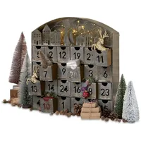 Mirabeau Adventskalender Adventskalender Léran grau (kein Set) grau