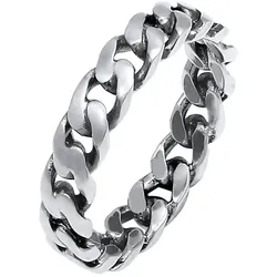Elli Bandring Knoten Unendlich Twisted 925 Silber 56 Damen 
