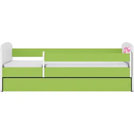 raumhirsch furniture Kinderbett Raumhirsch 80 x 160 cm Holzwerkstoff grün